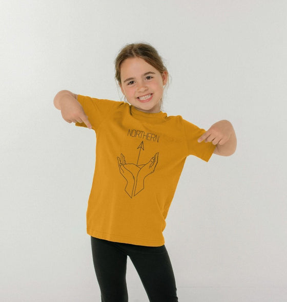 Mustard Kids Northern T-Shirt, a sustainable children's clothing from Hord.