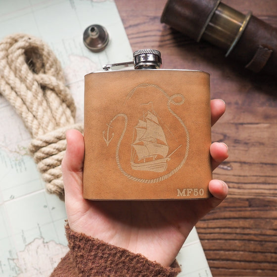 The Nautical Hip Flask - by Hord