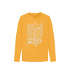 Mustard Kids Born of the North Long Sleeve, a boys long sleeve shirt & girls long sleeve top from Hord.