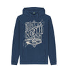 Navy Born of the North, Mens Hoodie