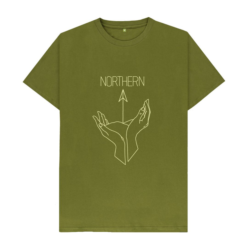 
                  
                    Northern, Basic Organic T-Shirt in moss green
                  
                