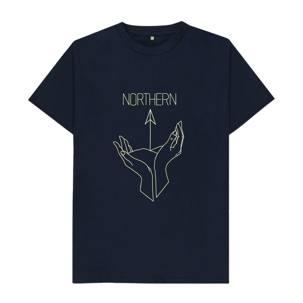 
                  
                    Northern, Basic Organic T-Shirt in Navy Blue
                  
                
