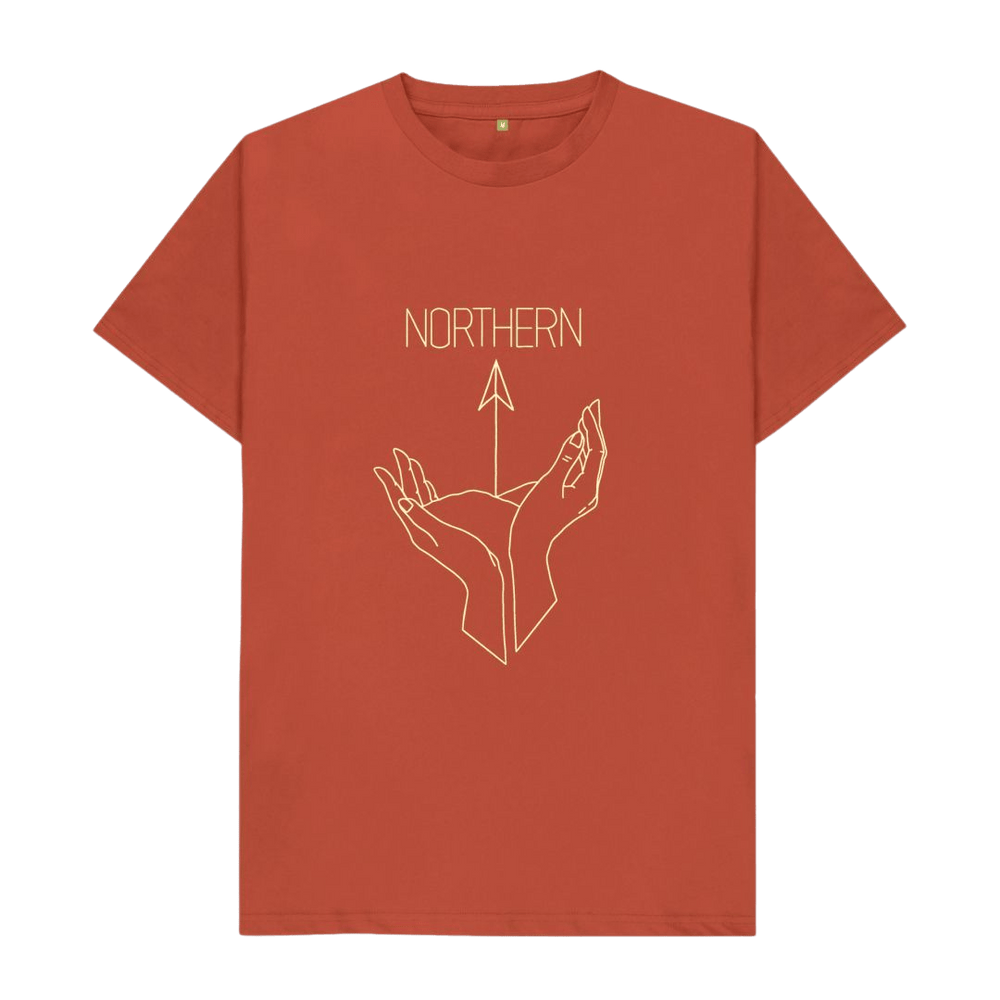 
                  
                    Northern, Basic Organic T-Shirt in rust
                  
                