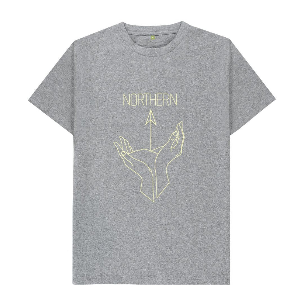 
                  
                    Northern, Basic Organic T-Shirt in athletic grey
                  
                