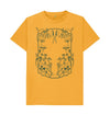 The Forager's T-Shirt, Mustard; An Adventurer T Shirt from Hord. 