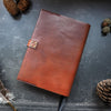 Leather Notebook Cover with Clasp from Hôrd.