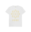 Kids Mountain Mandala T-Shirt, a white sustainable kids clothing from Hord.