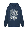 Navy Blue Born of the North, Womens Fit Northern Hoodie