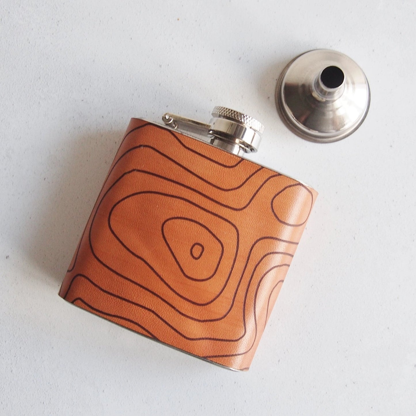 Scafell Pike Hip Flask, a hiking flask from Hord.