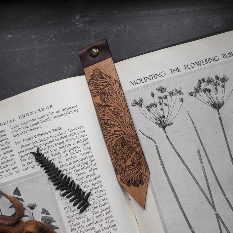 Mushroom bookmark, REPOSE : Studies in Nature, by Hord