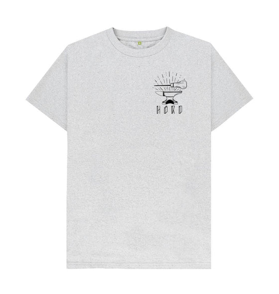 The craftsman t shirt made from recycled fibre, Anvil & Awl Unisex T-shirt in grey.