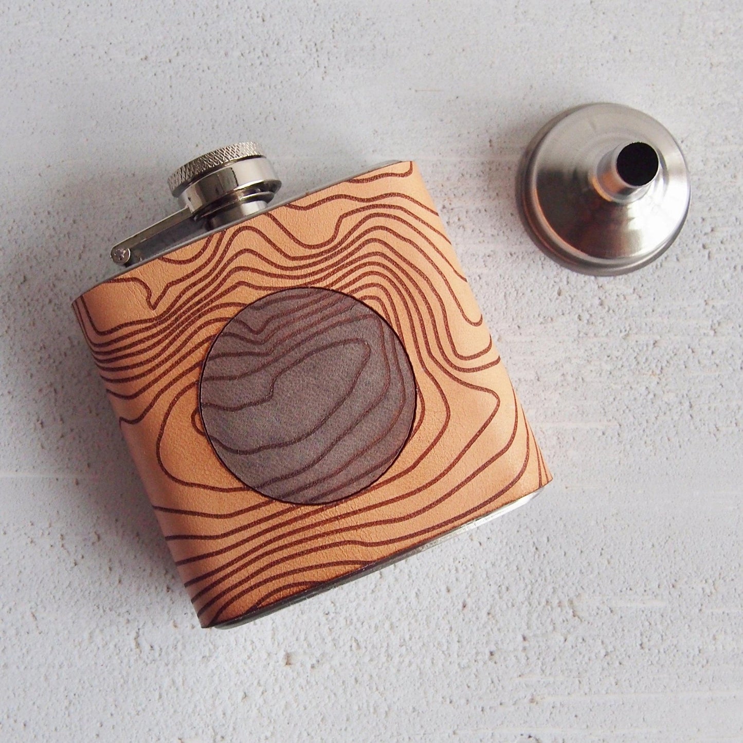 The Ben Nevis Topographic Flask, a Scottish flask from Hord.