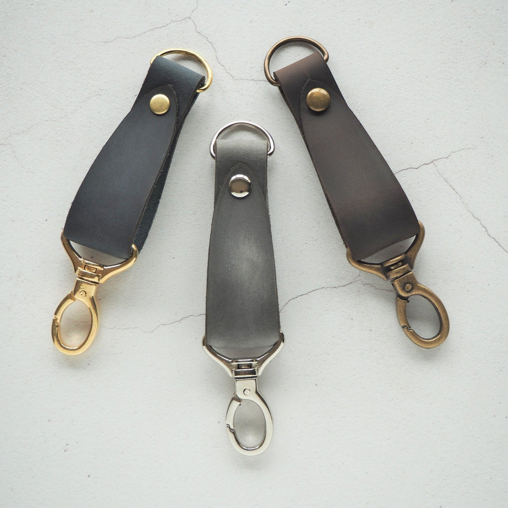 The Skor Leather Key Fob Custom Leather Keyring – HÔRD