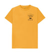 Mustard Anvil and Awl, Hord Unisex Mustard Tee-Shirt. Craftsman T Shirt By Hord.