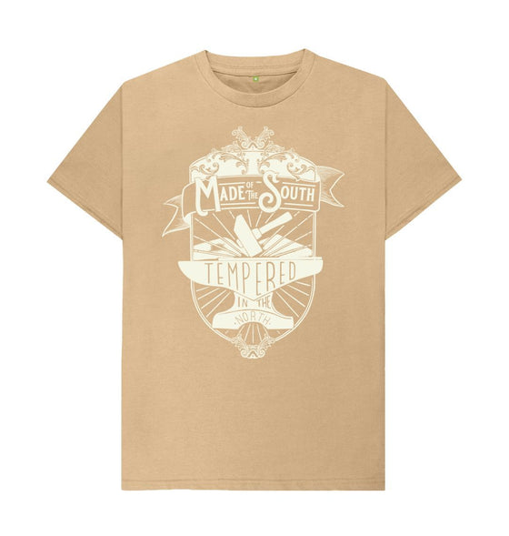 Sand 'Made of the South, Tempered in the North' T-shirt. The Southern T Shirt By Hord.
